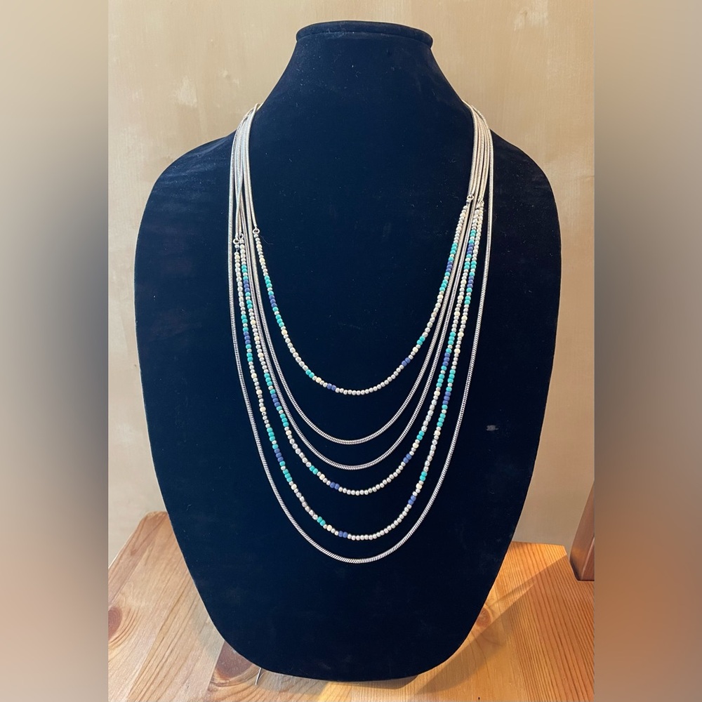Lucky Brand Multi-strand Silver Necklace